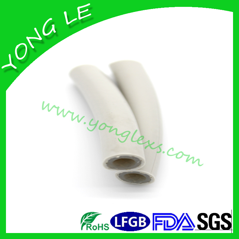 中间编织硅胶网管
