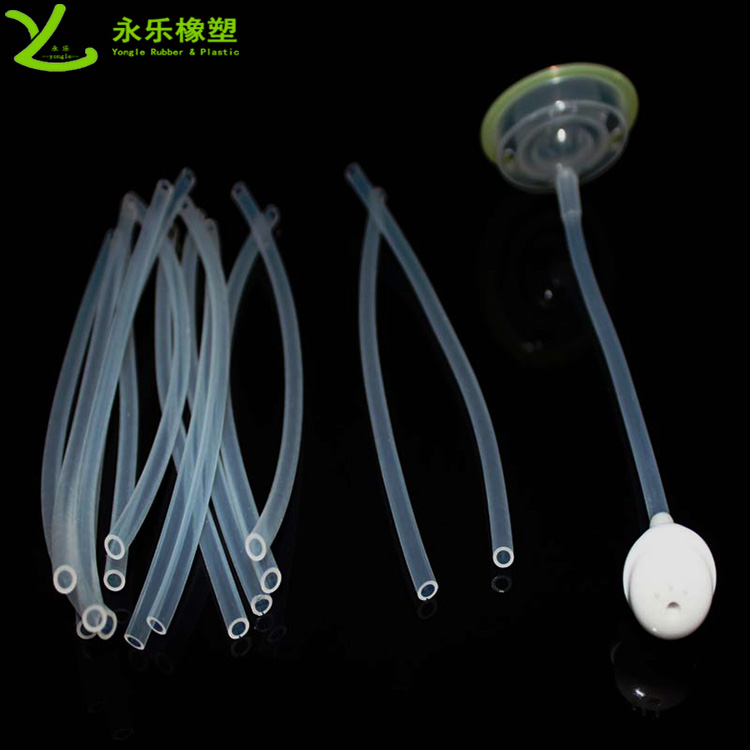 透明奶瓶硅胶管