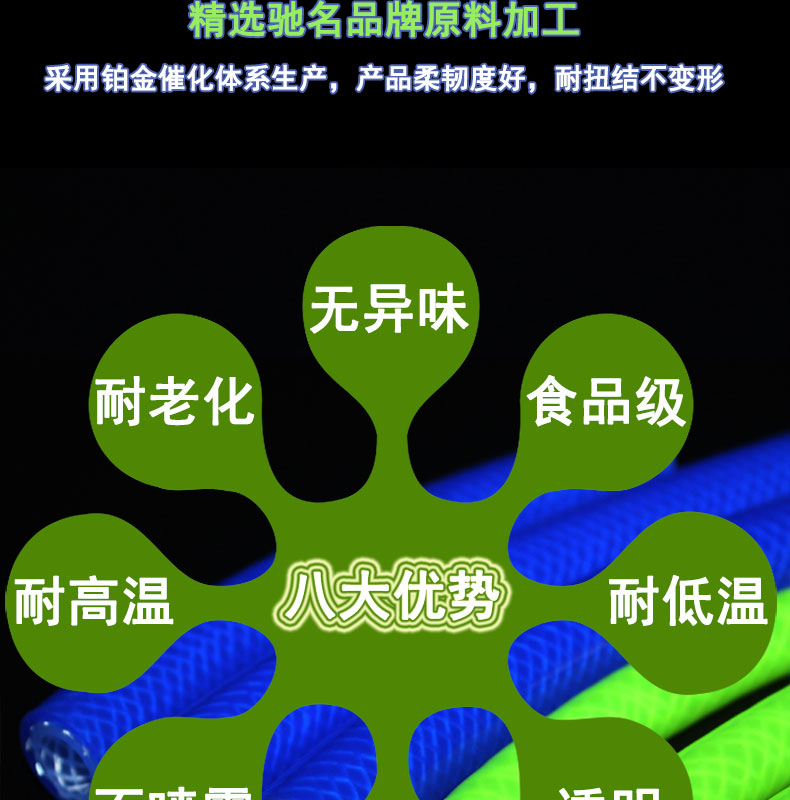 耐压编织硅胶管